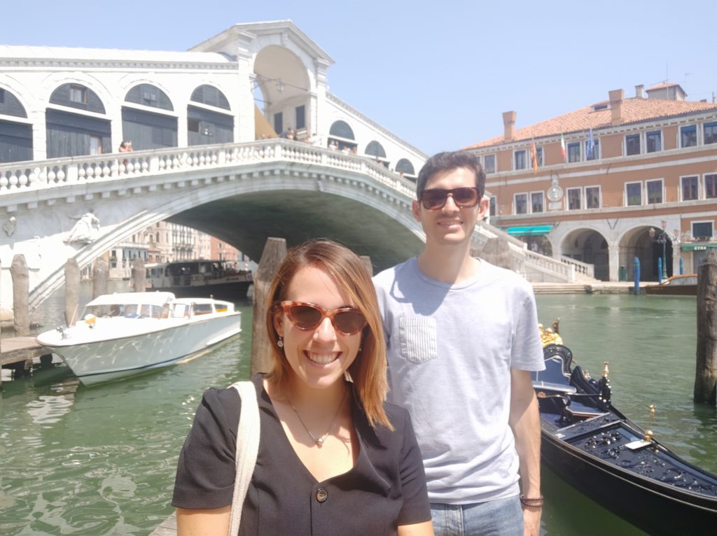 Puente Rialto en Venecia