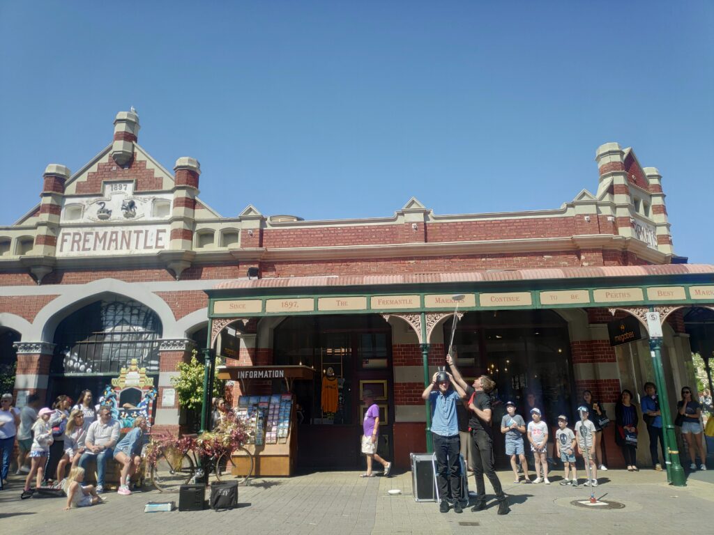 Entrada del mercado de Fremantle - Perth, Western Australia