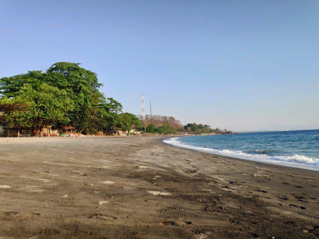 playa de lombok diamante en bruto de indonesia