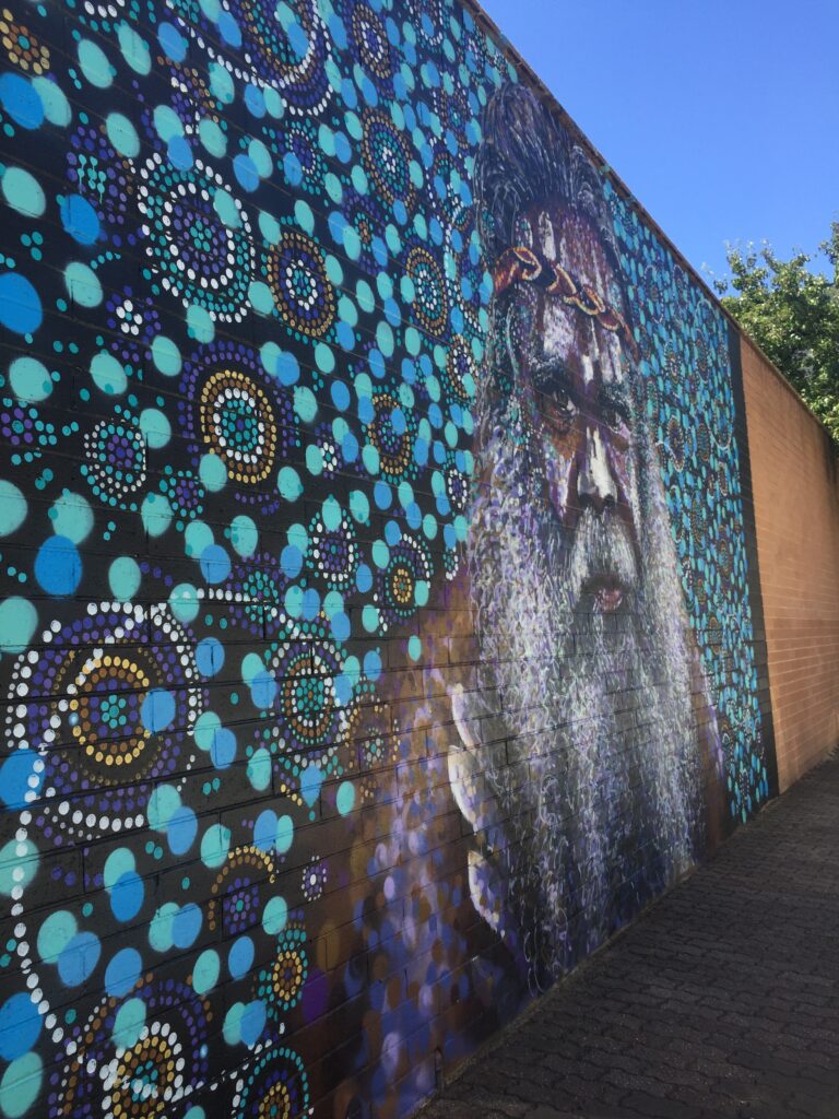 Arte aborigeno en Hahndorf - Adelaide y alrededores