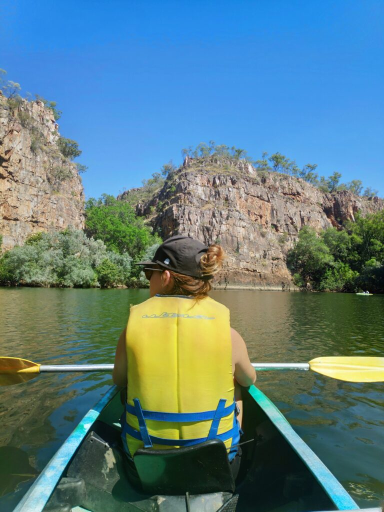 Kayak en Katherine Gorge - Northern Territory