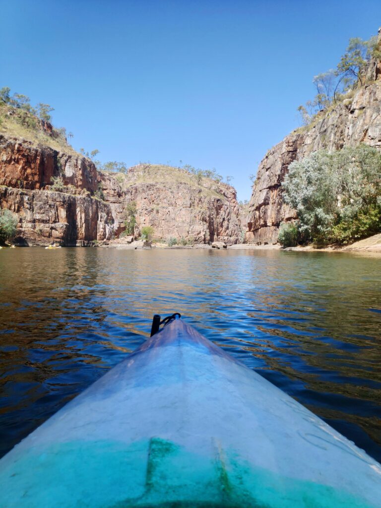 Kayak en Katherine Gorge - Northern Territory