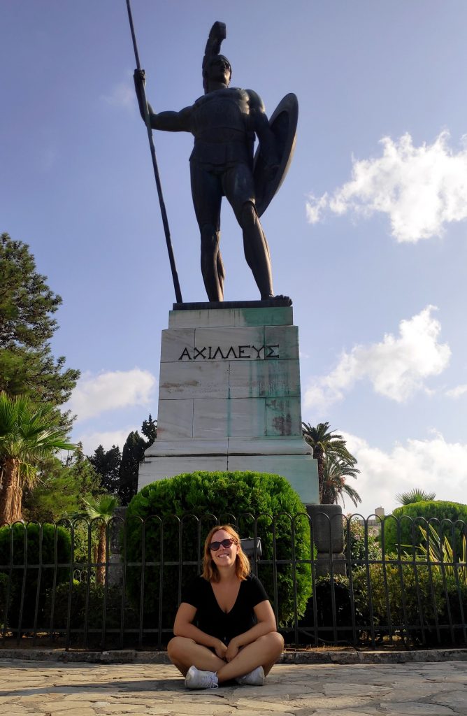 visitar el achilleion en corfu